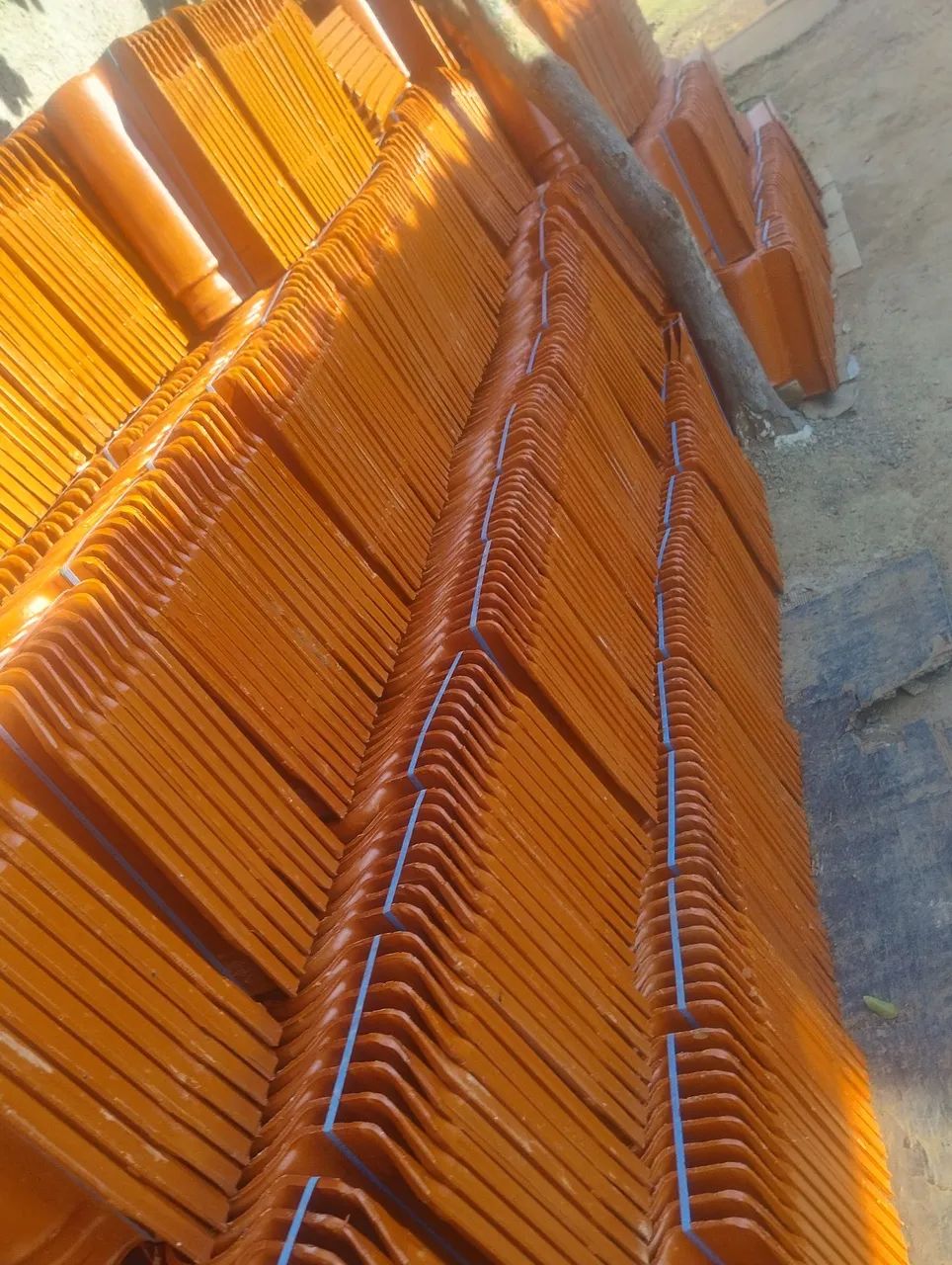 Telhas de cerâmica laranjas - Qualidade e Durabilidade - Foto 2