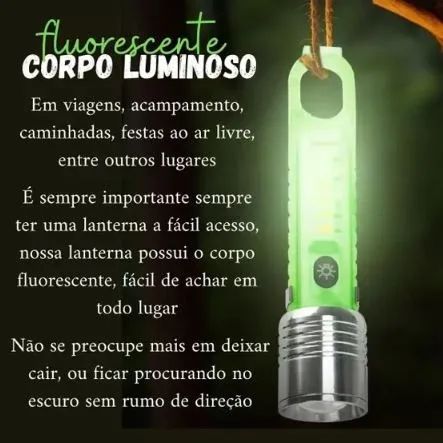 Lanterna Light Sabre Led Portátil Acampamento Multifuncional - Foto 2