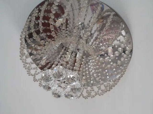 Lustre Pendente 50 Cm Circular em Led  - Foto 3