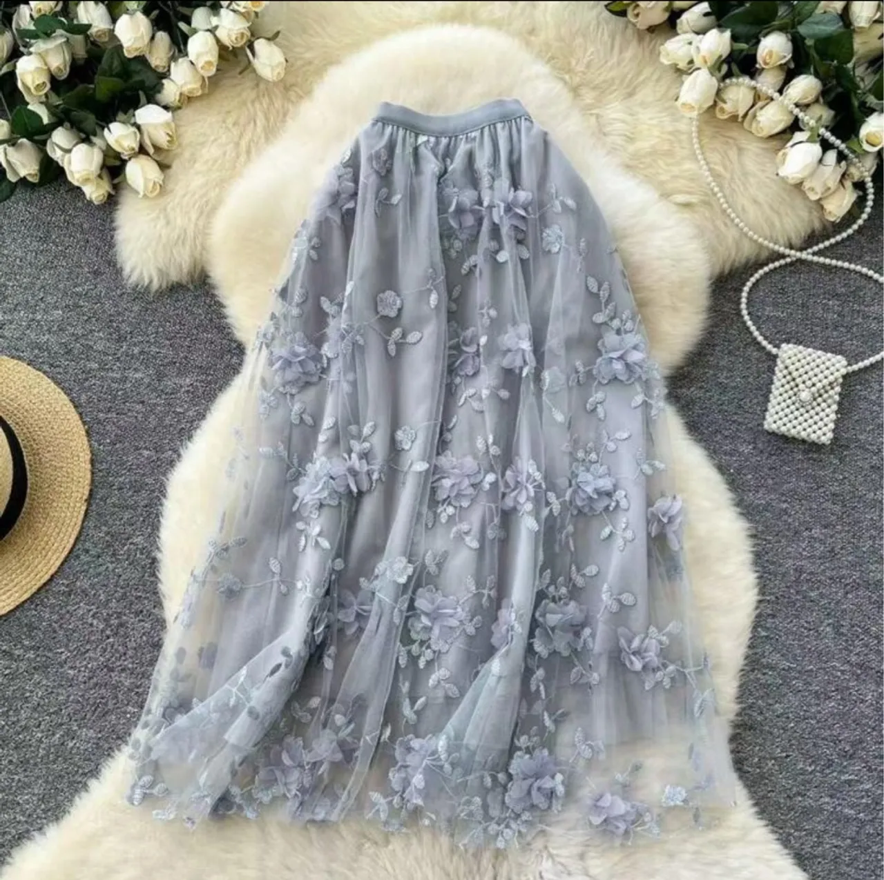 Saia de tule 90,00