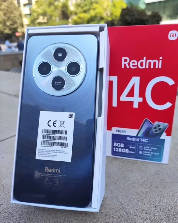 Xiaomi 14c 128gigas Novo.Lacrado.Com Blue