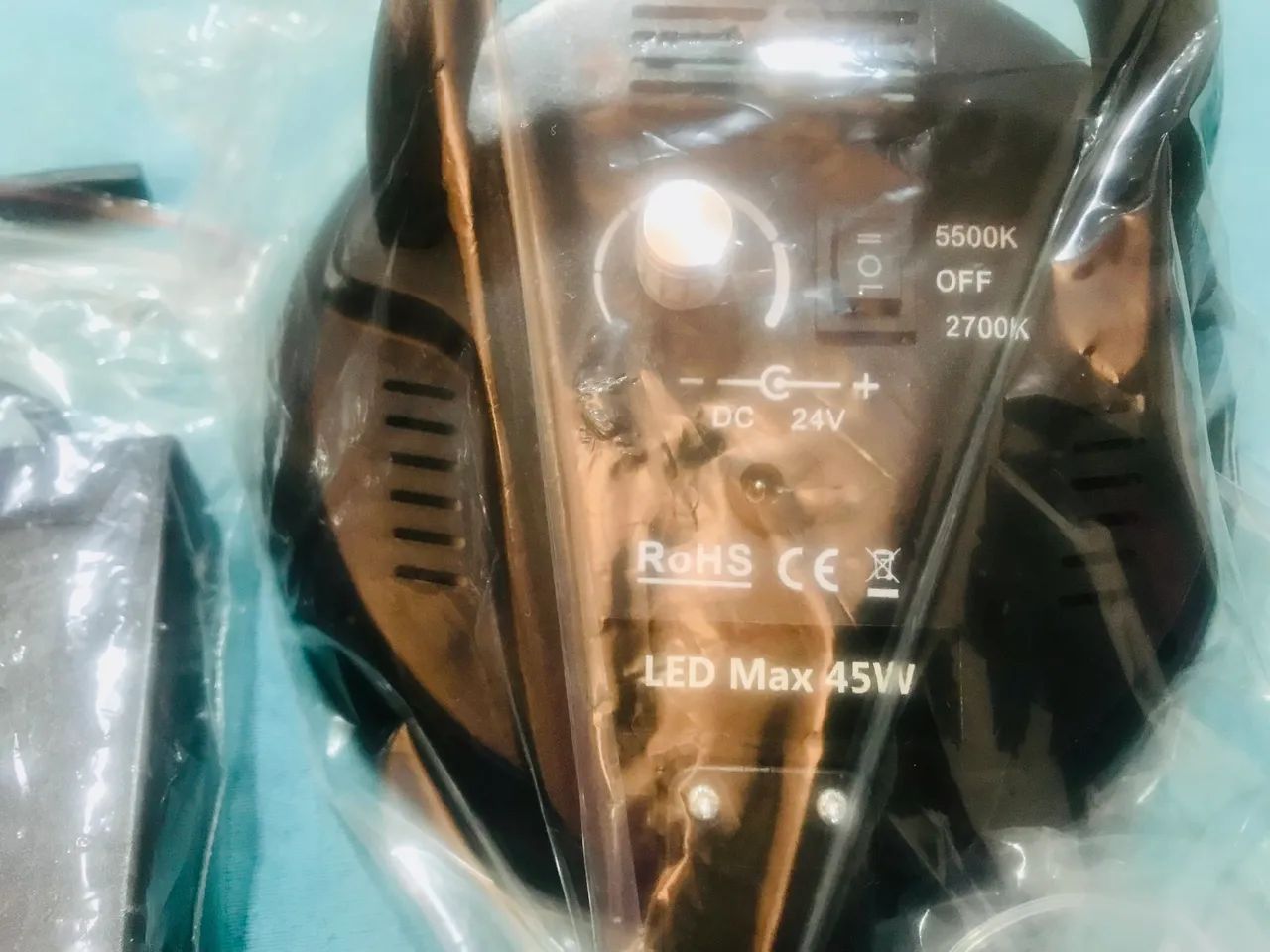 Kit led iluminação duplo de estúdio + tripé - Foto 2