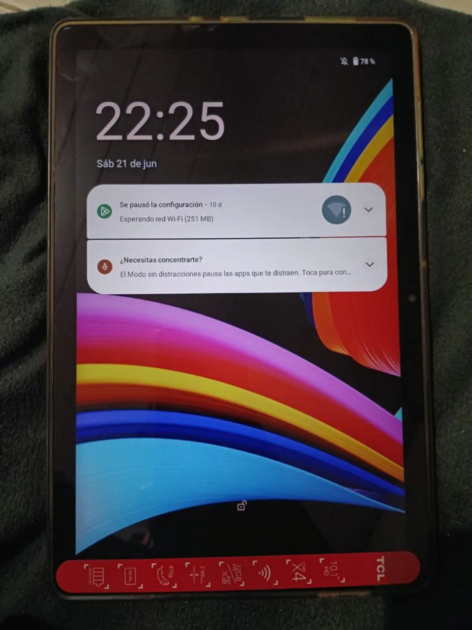 Tablet TCL 10.1 polegadas