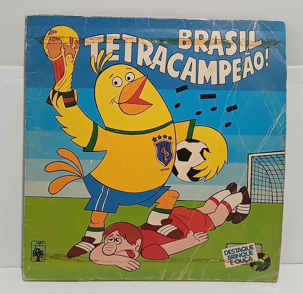Disco de Vinil Compacto Brasil Tetracampeão