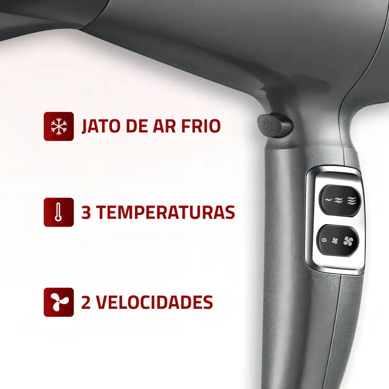 Secador de cabelo SPACE SHINE SC-20 - Foto 4