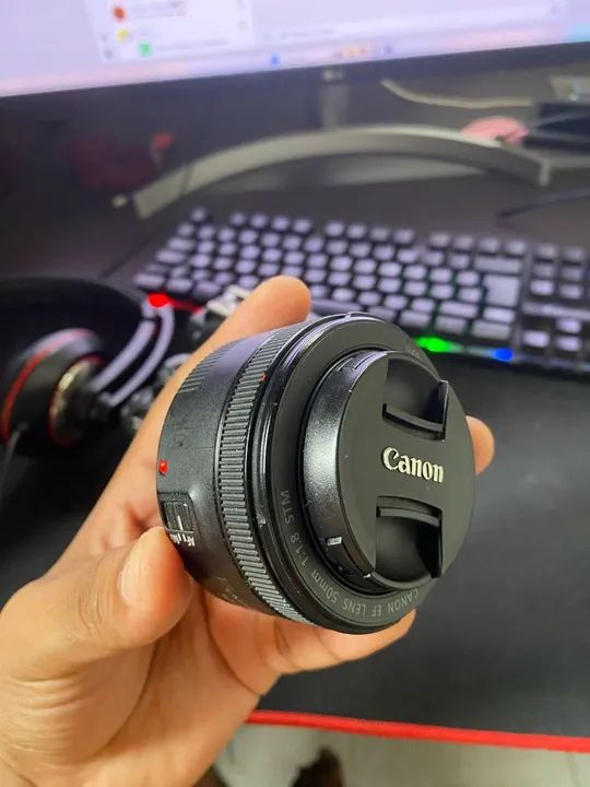 Lente Canon EF 50mm f/1.8 STM - Foto 3