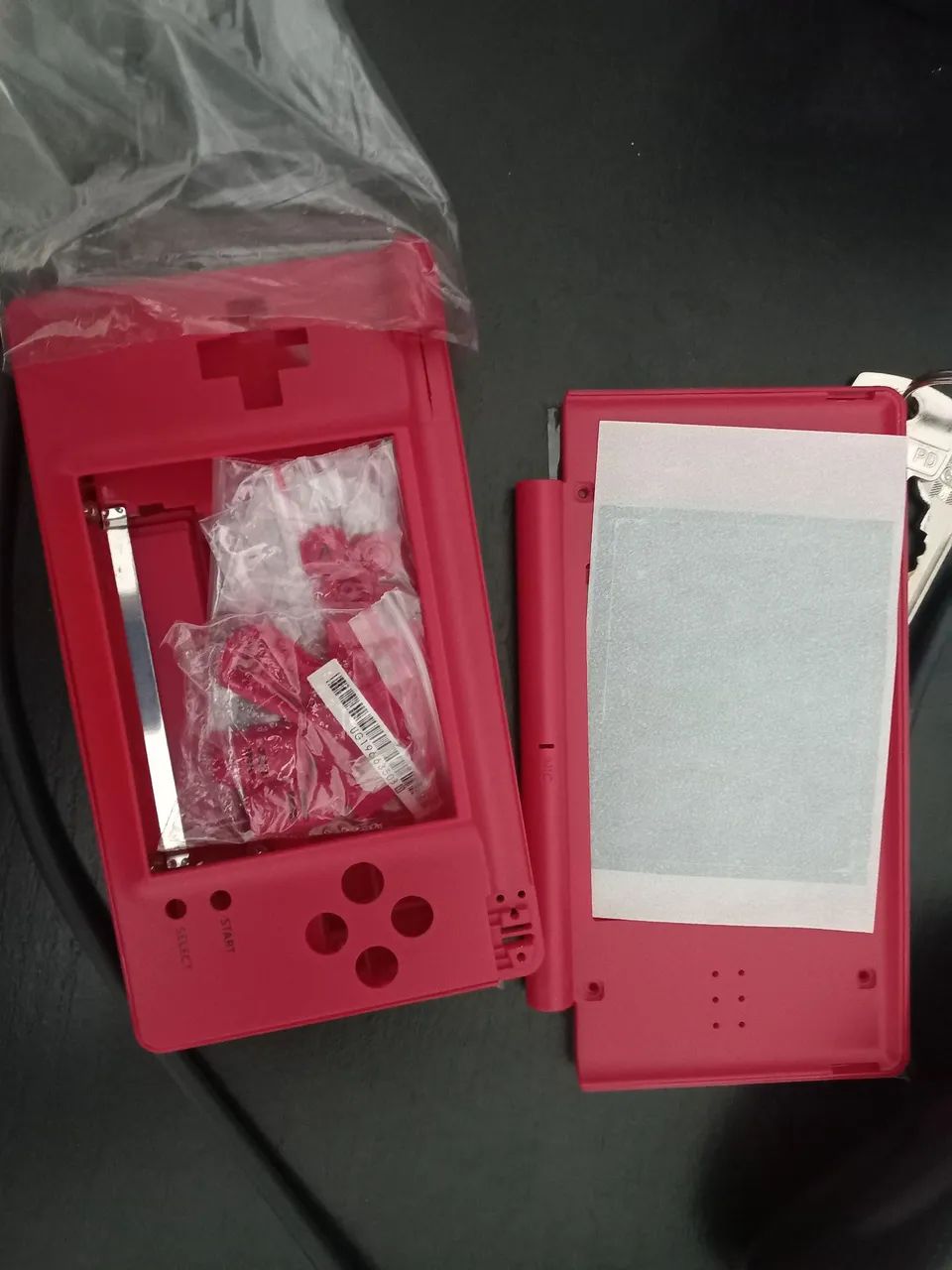 Carcaça Nintendo DS Lite Vermelho - Foto 2