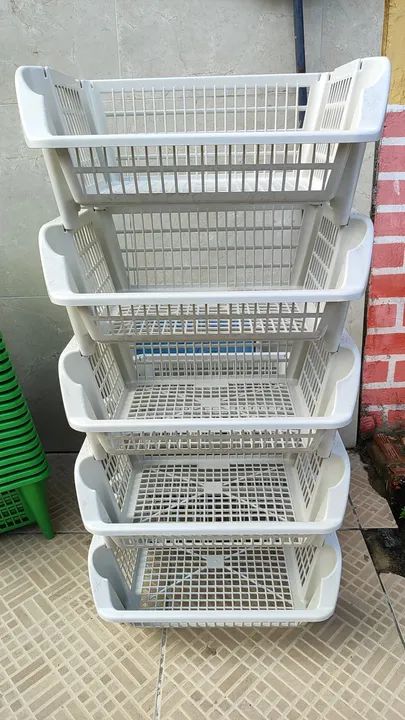 Estante de Plástico para Loja - 5 Andares - Foto 3