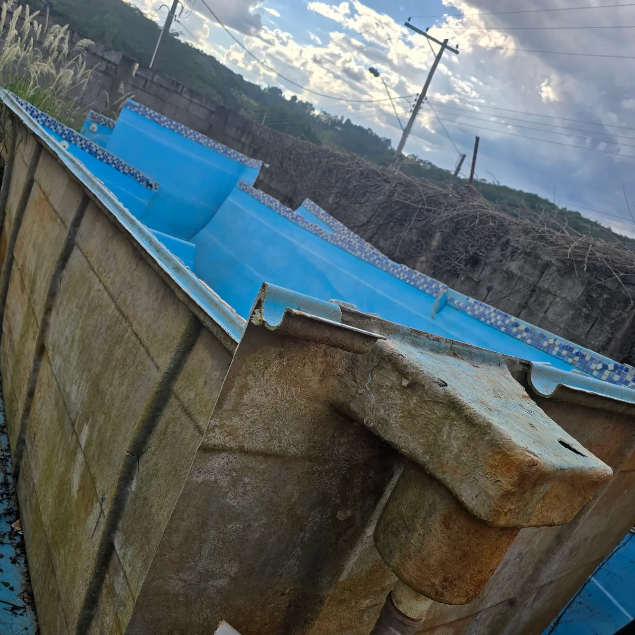Piscina de Fibra para área externa
