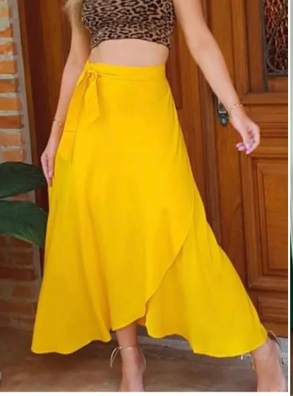 Saia envelope preta tricoline 