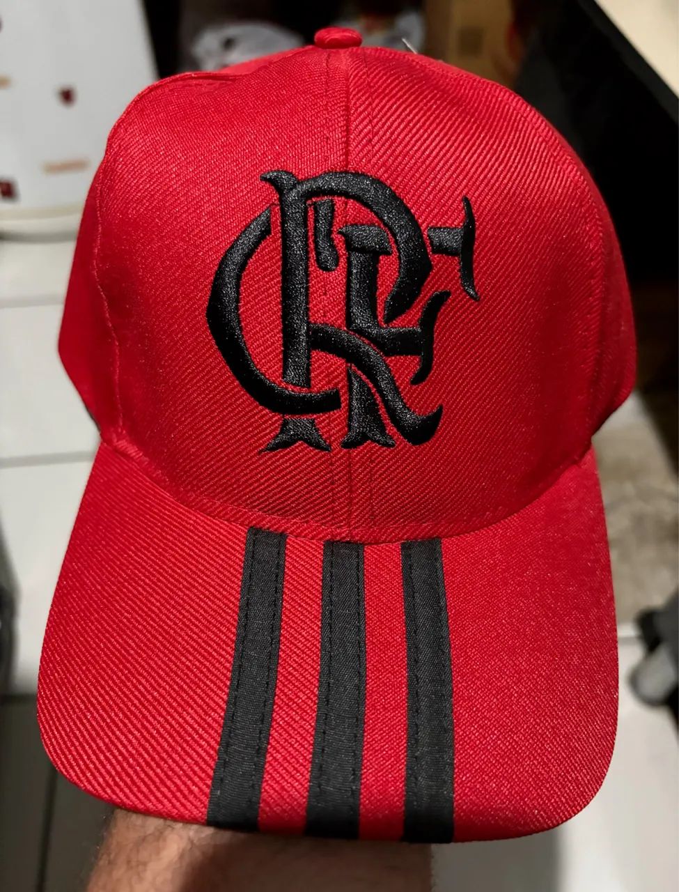 Boné do Flamengo (Vermelho)