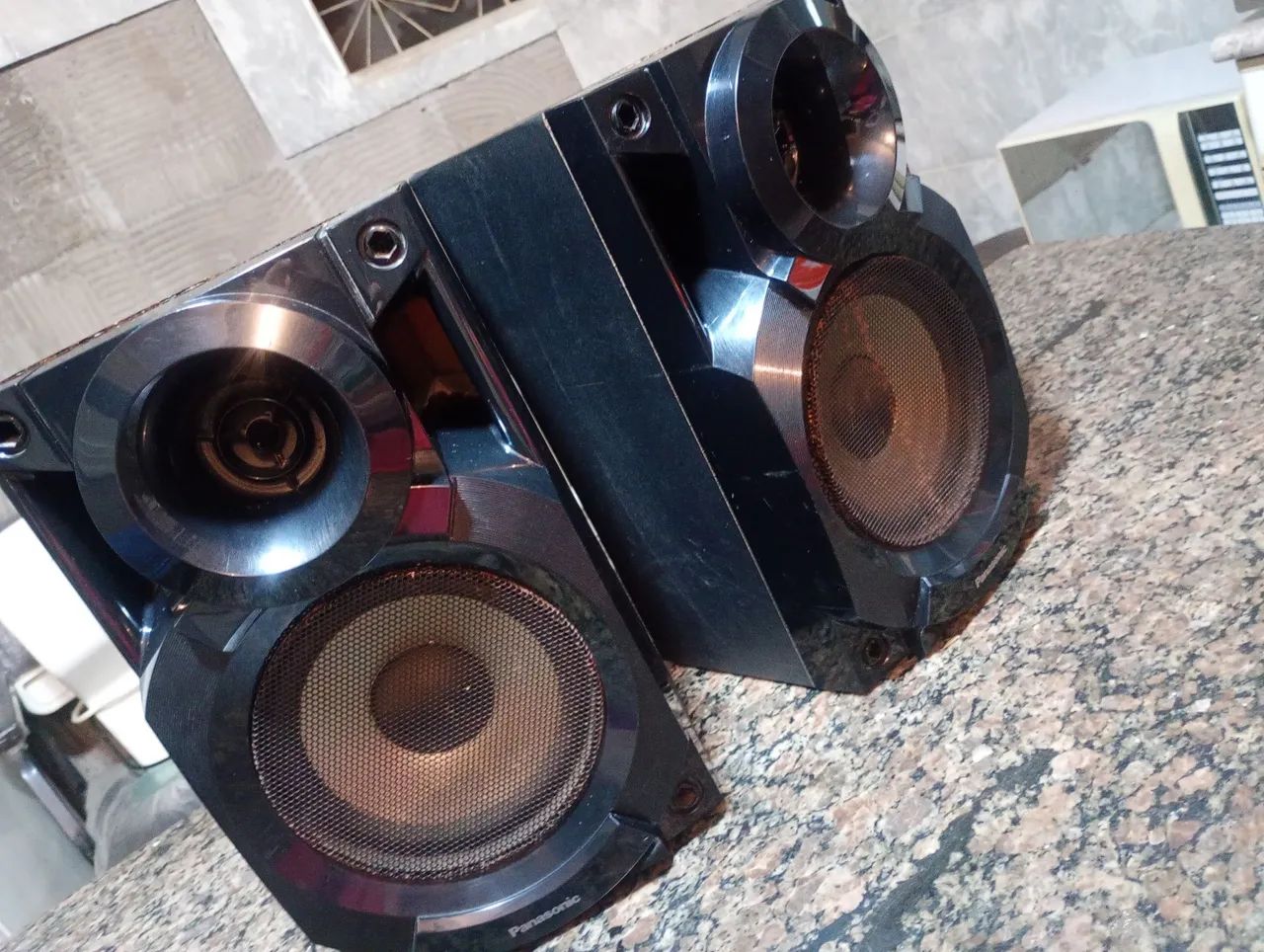 PAR DE CAIXA DE SOM PANASONIC ACÚSTICA.  - Foto 3