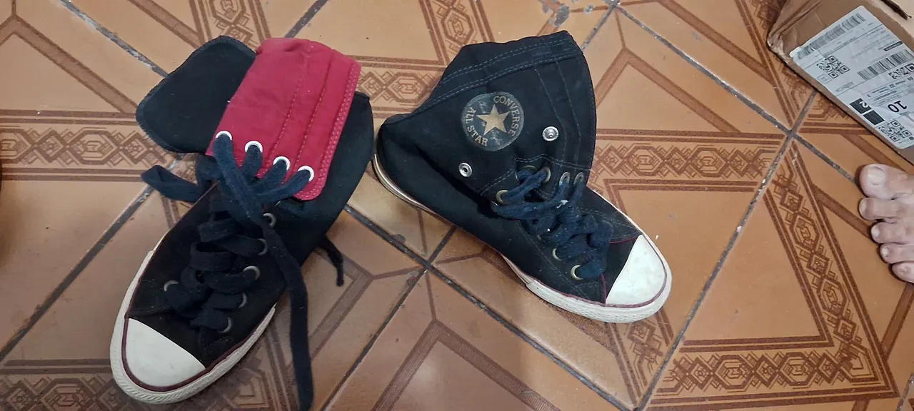 Converse All Star cano alto