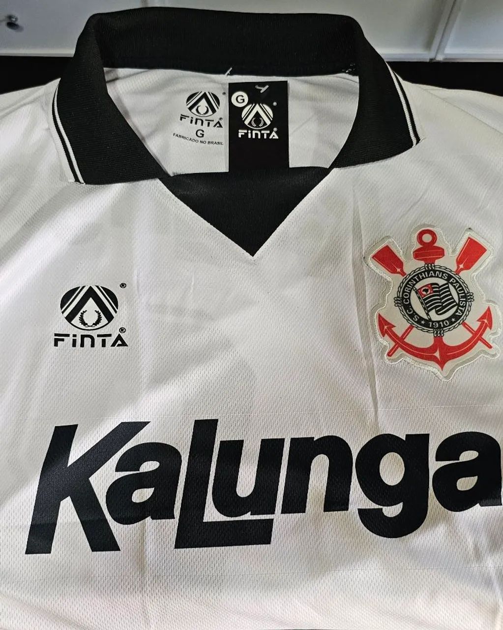 Camisa do Corinthians retro Kalunga 