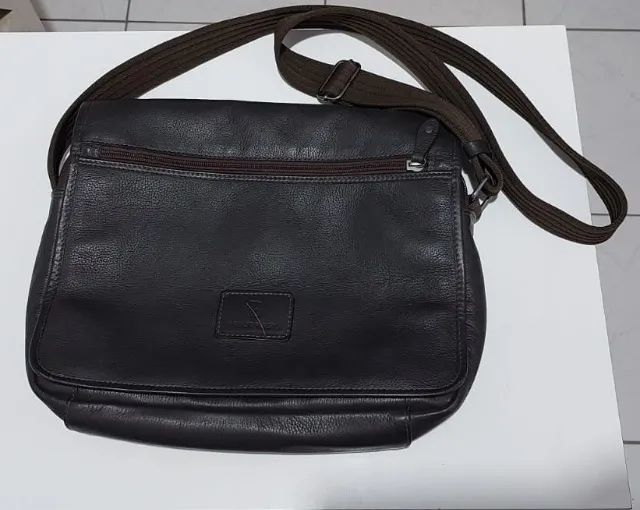 Bolsa Tranversal de Couro Original - PelliBrasil