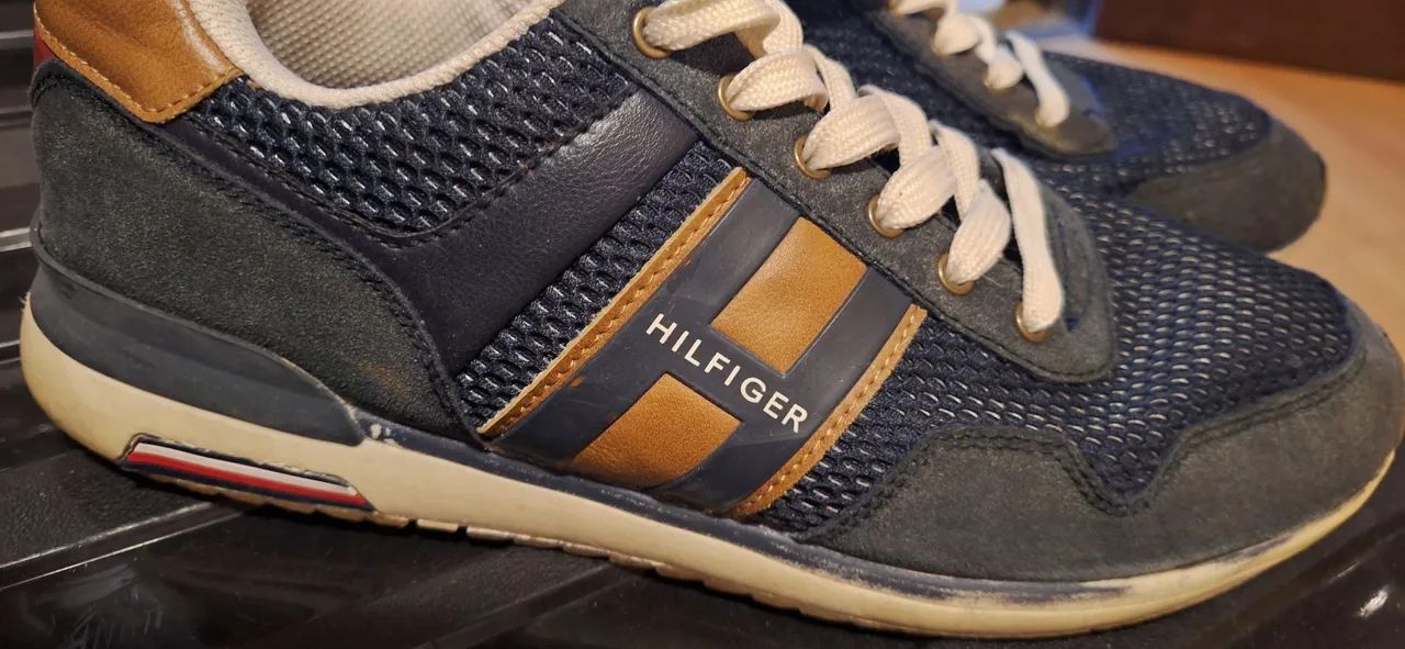 Tênis Tommy Hilfiger Azul original  - Foto 4