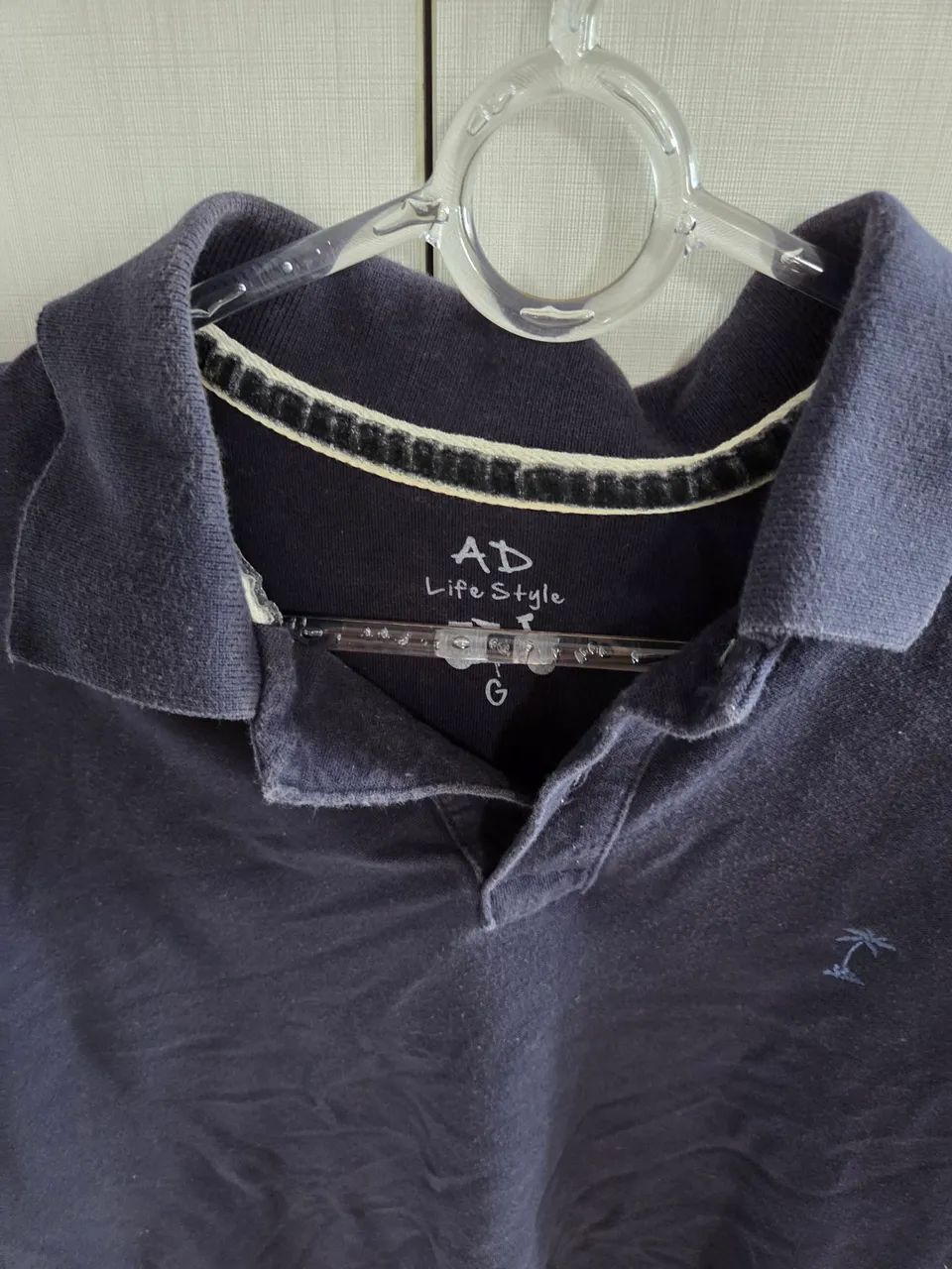 Camisa Polo Marca AD - Tamanho G - Foto 2