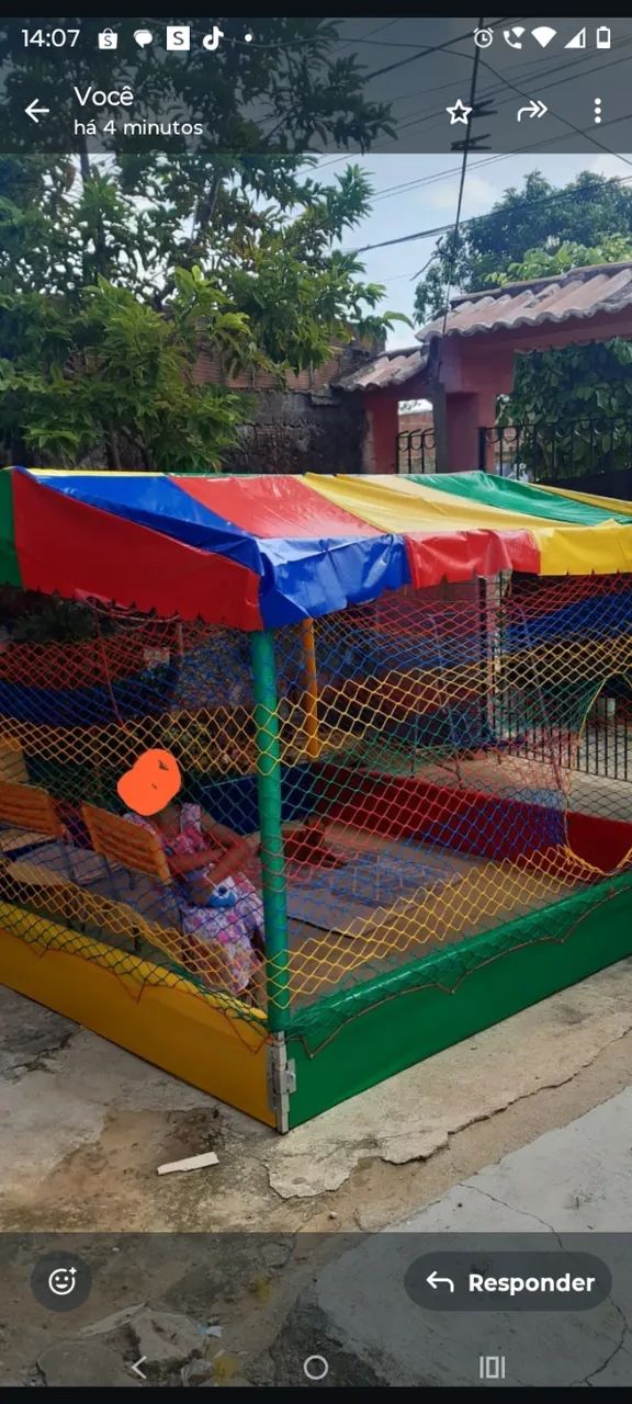 Casinha de bolinha 2x2 - Foto 2