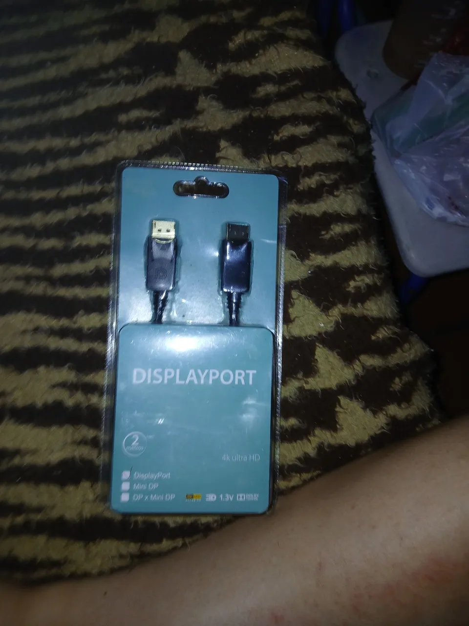 Cabo DisplayPort para Mini DisplayPort 4K Ultra HD