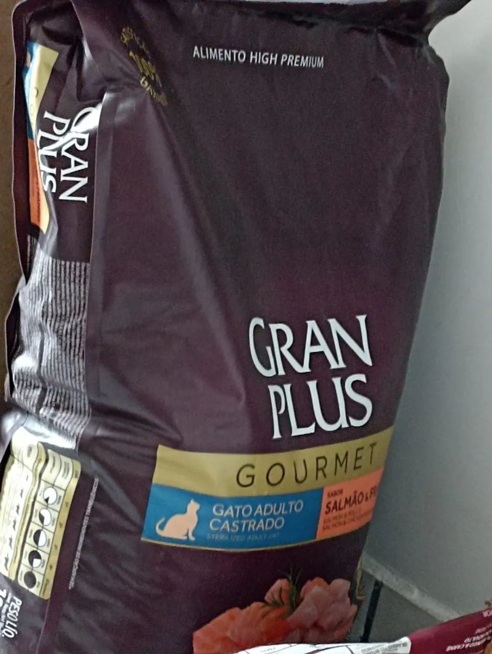 ração gran plus gato castrado - Foto 2