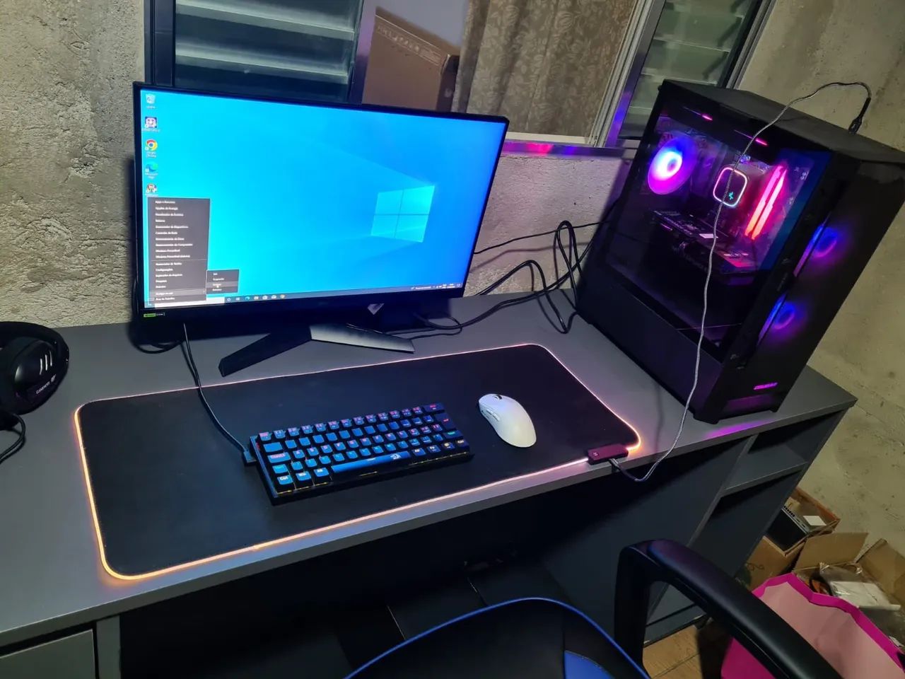 PC Gamer Completo Ryzen 7 5700G, 48gb ram, ssd 1tb, Rtx 4060 8gb, Configuração Top! - Foto 4