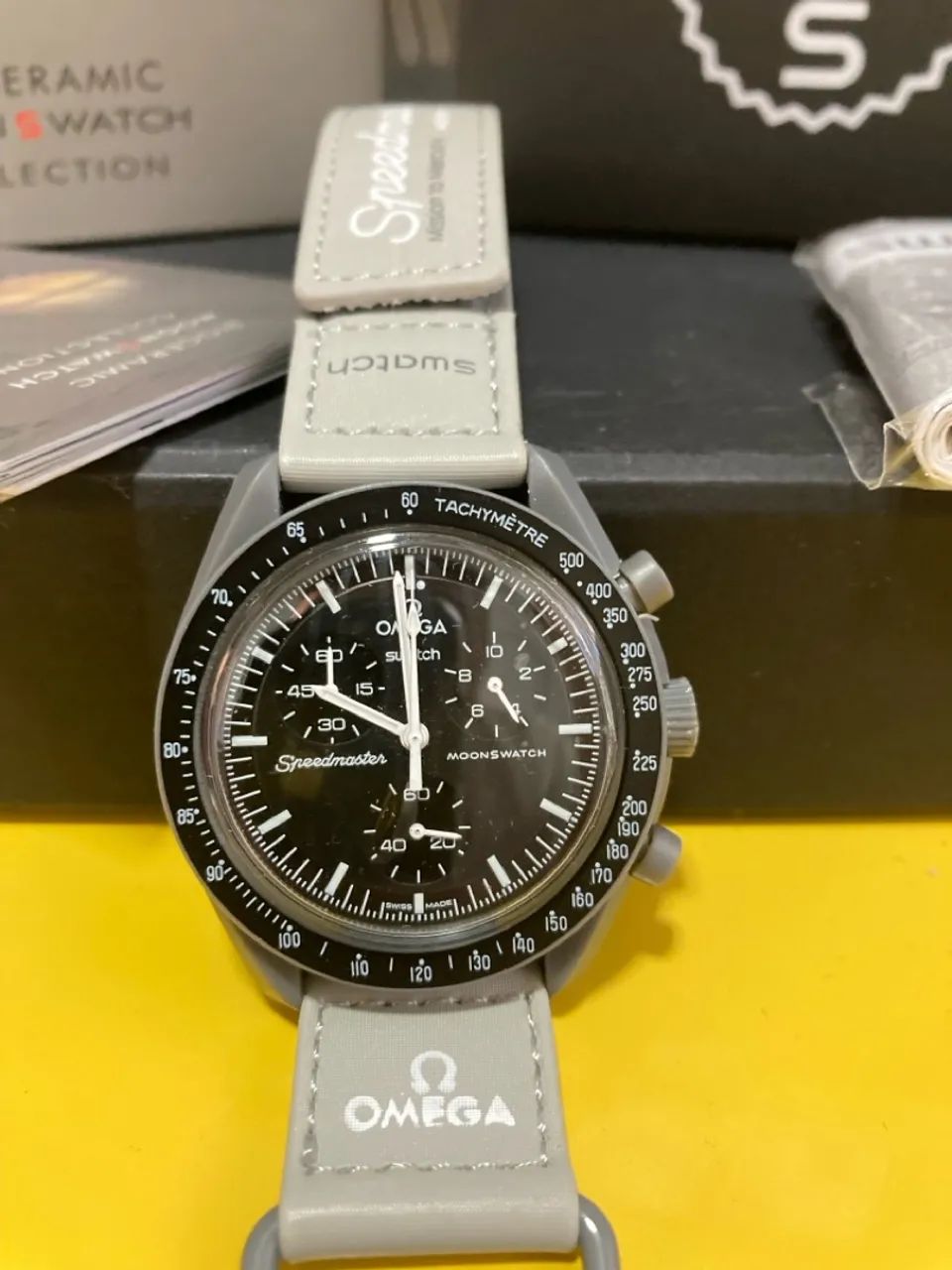 Relogio Swatch x Omega Speedmaster Mission to Mercury - Acessórios
