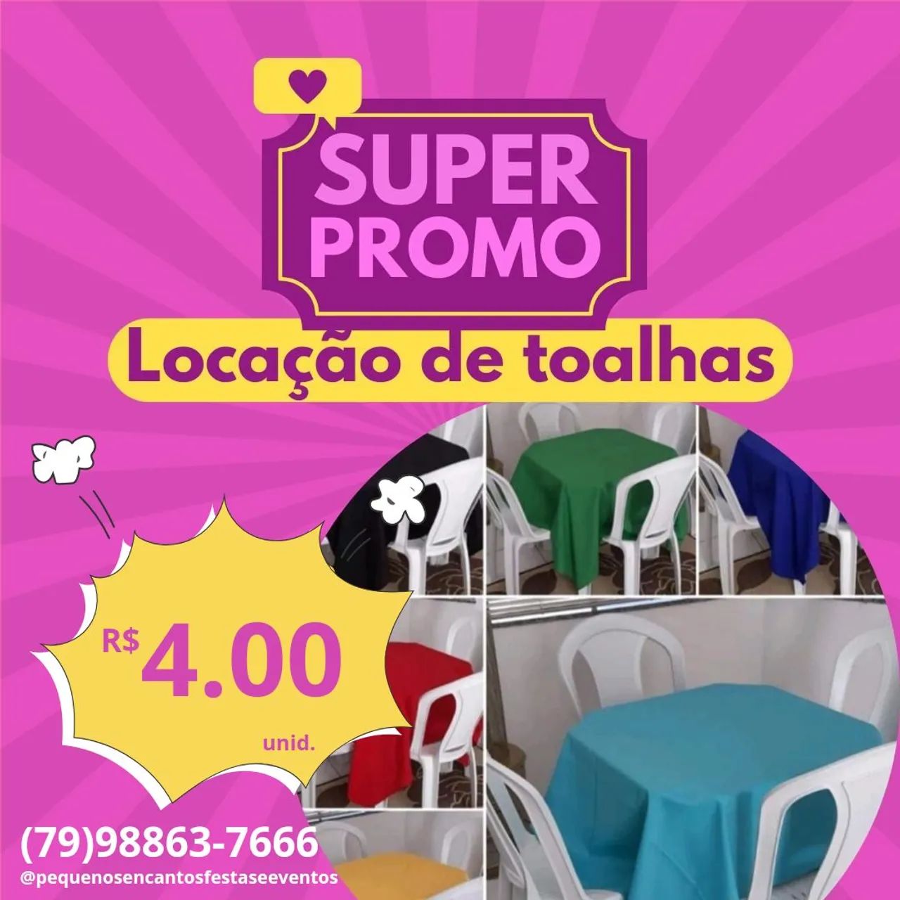 Promoção quem fechar até o final do mês 3.00