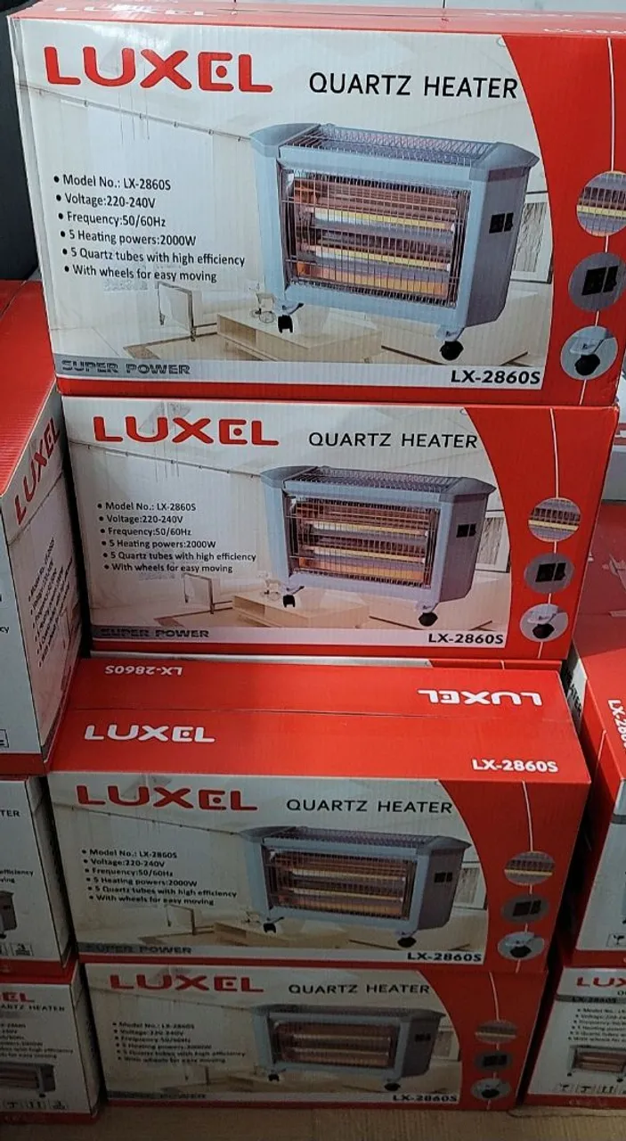 Aquecedor Elétrico Quartz Luxel