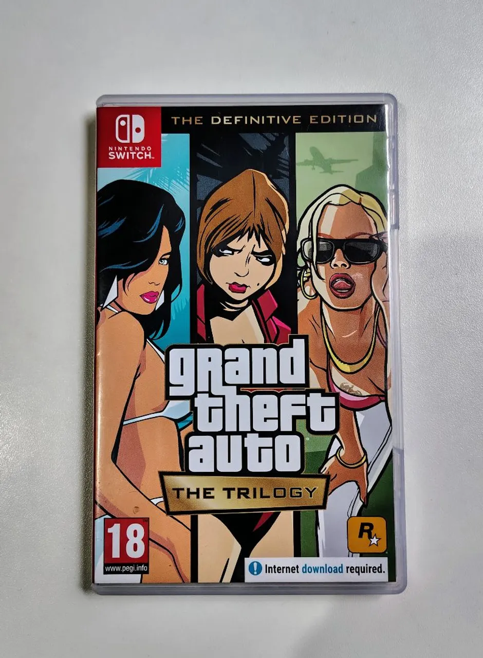 Grand Theft Auto: The Trilogy - Definitive Edition raro - Nintendo Switch