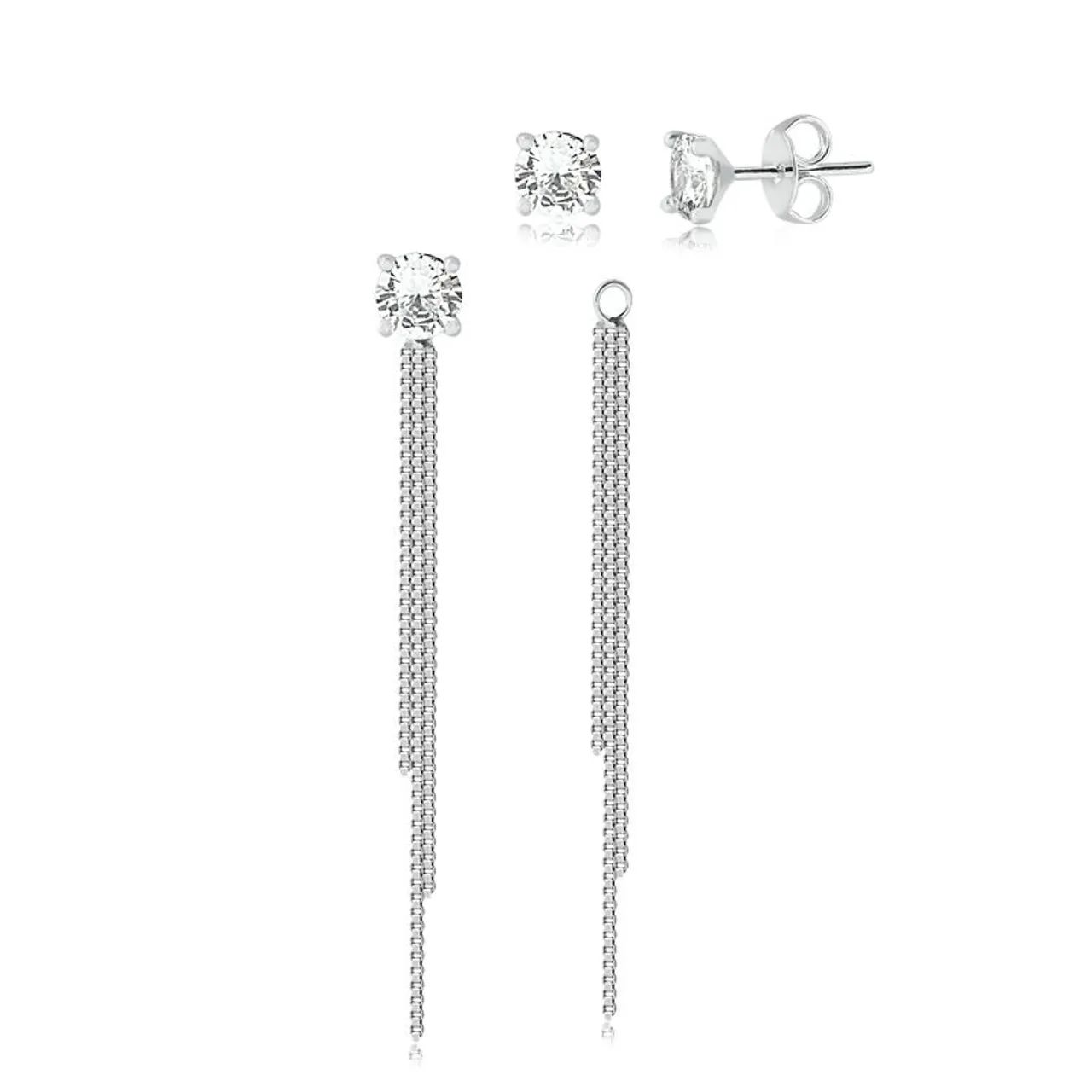 Brincos de prata  - Foto 2