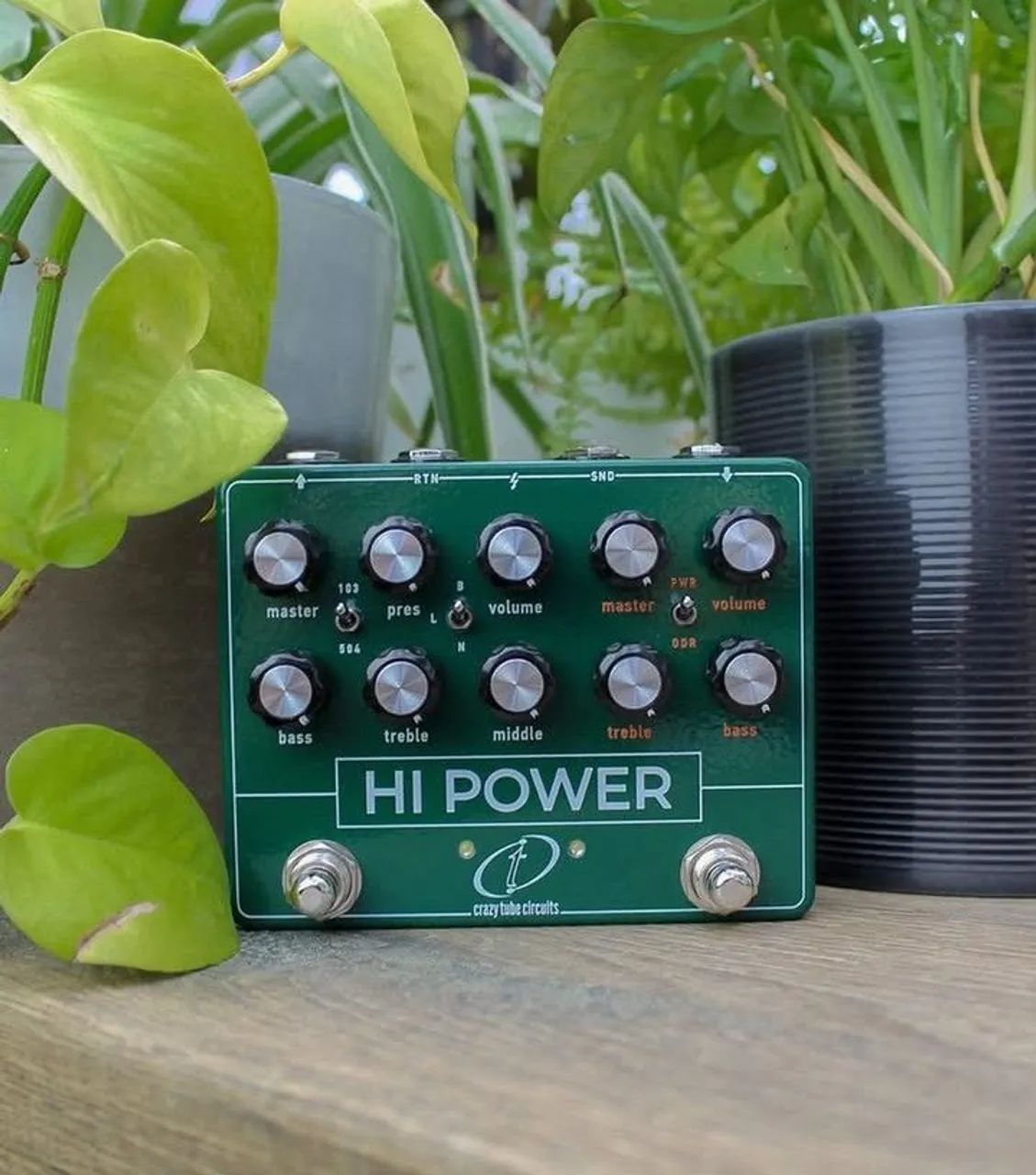 Pedal Hi Power Crazy tube circuits - Instrumentos musicais - São