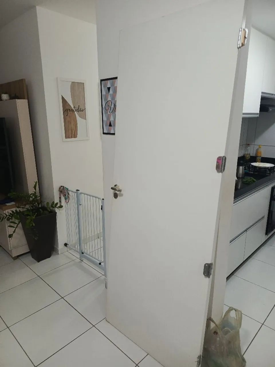 Porta 80 cm branca novinha