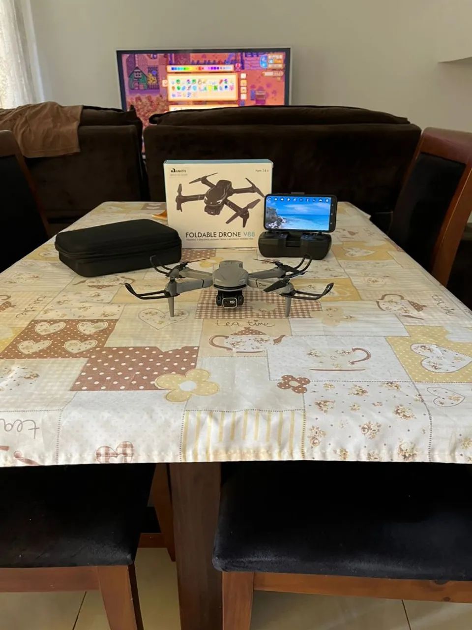 Drone Fordable V88 - Foto 3