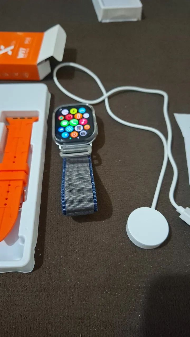 Apple Watch Series 7 com Pulseira de Alta Qualidade - Foto 3