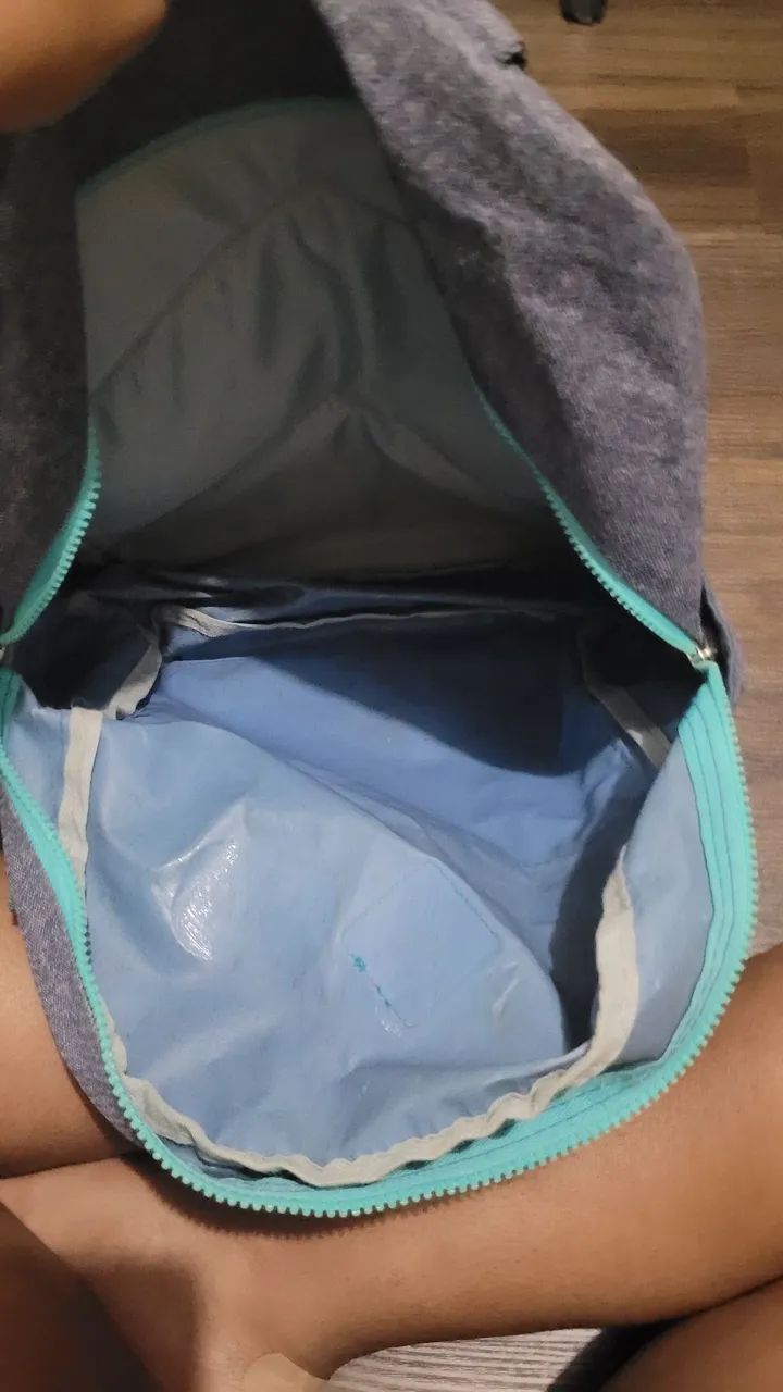 Mochila Jeans com Patches Divertidos - Foto 3
