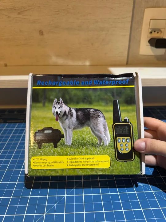 Coleira de Treinamento para Cães - Recarregável e Impermeável - Foto 3