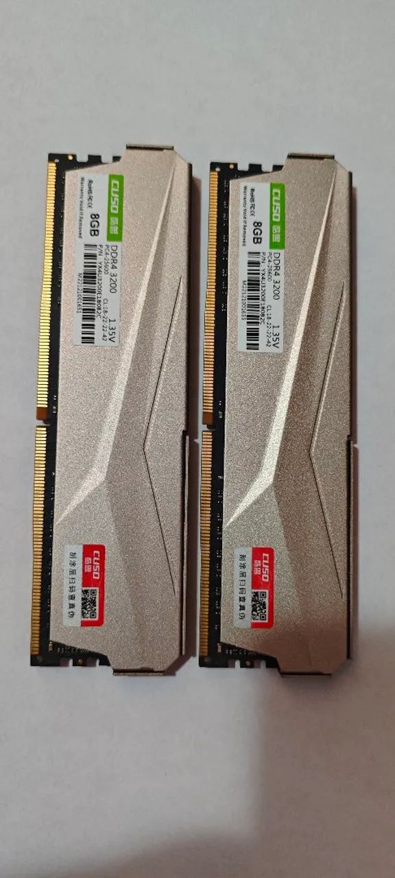 MEMÓRIA CUSO DDR4 3200 SOMENTE VENDA 