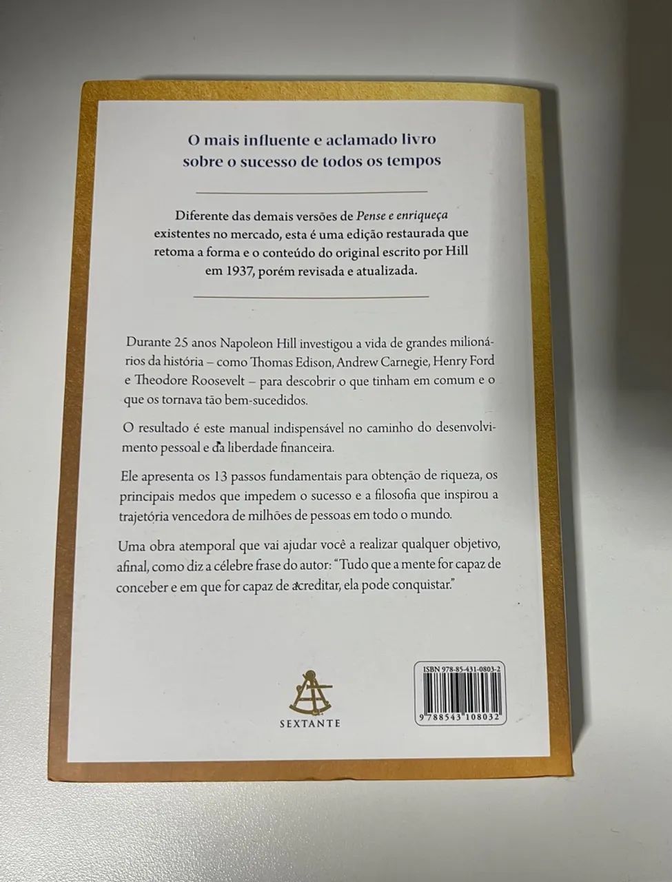 Livro pense e enriqueça  - Foto 2