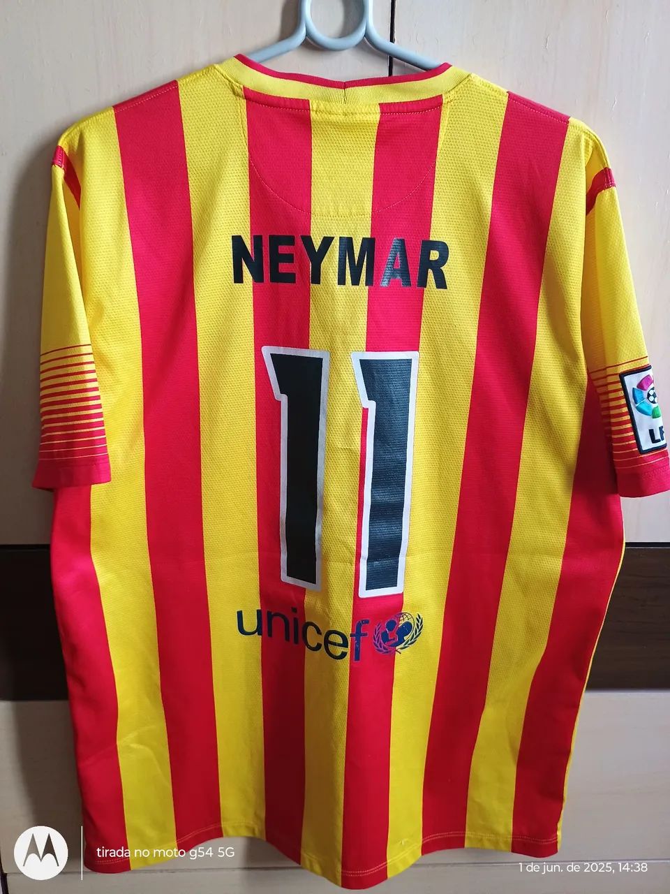 Camisa do Barcelona Tamanho G em excelente estado  - Foto 2