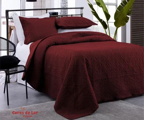 Cobre Leito Cama Vinho