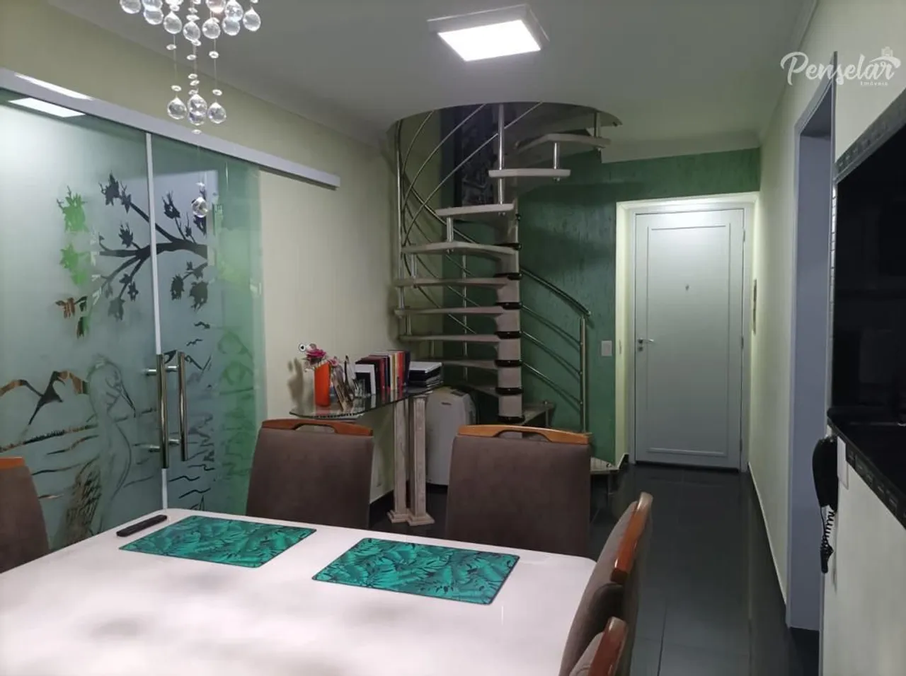 Santo André - Casa Branca: Cobertura Dúplex à Venda com 2 Dorms Suíte e Gourmet
