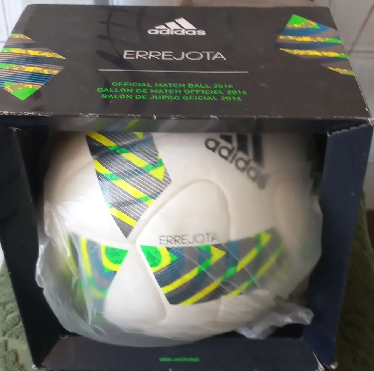 Bola de Futebol adidas Errejota Jogos Olímpicos Rio 2016 - Oficial Frete Gratis