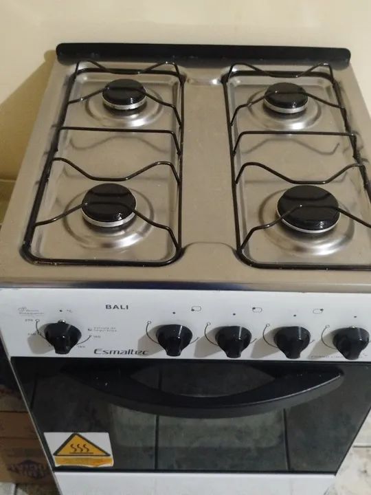 Fogão 4 Bocas Esmaltec Branco novo - Foto 2