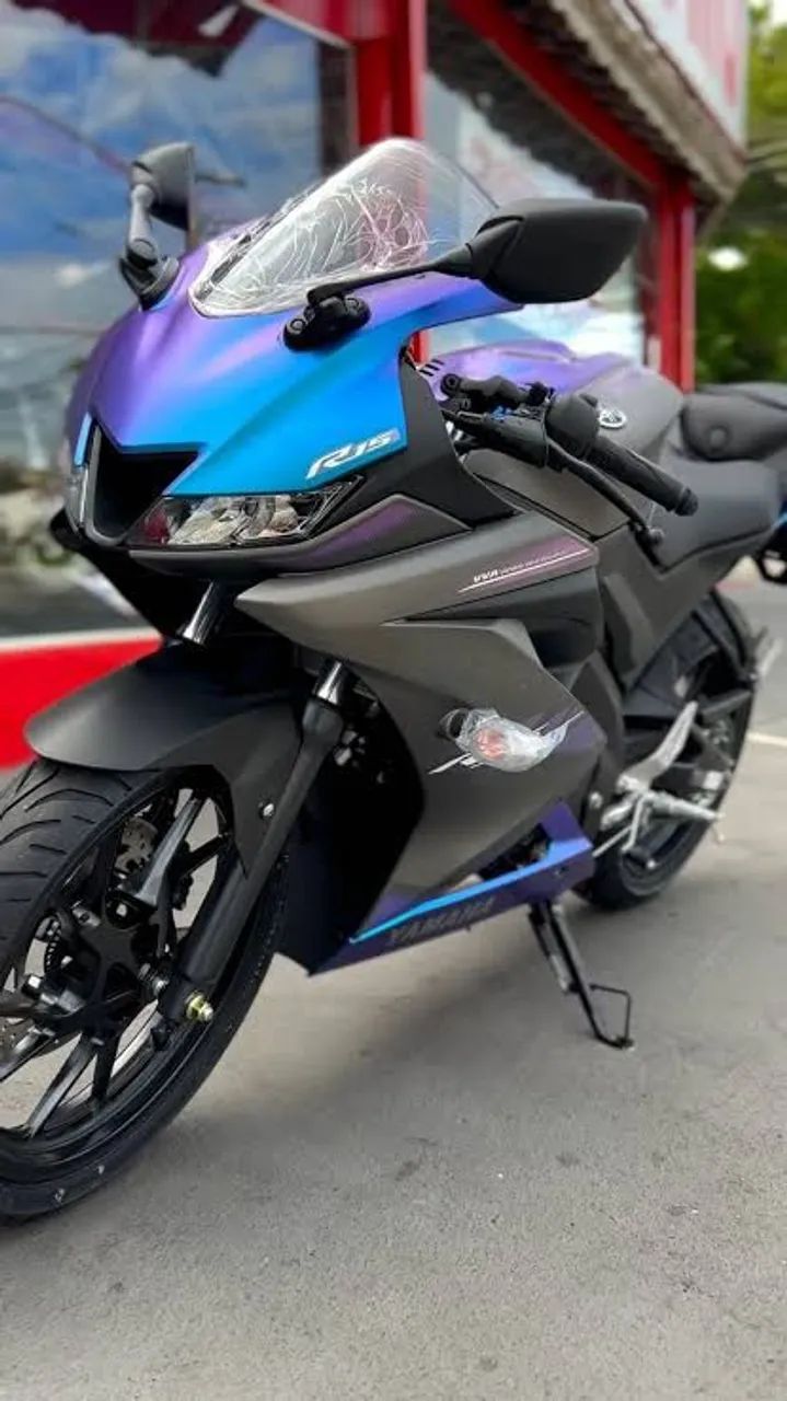 Yamaha R15 camaleão 2025. Não aceito trocas, parcelamentos ou mexer no valor - Foto 4