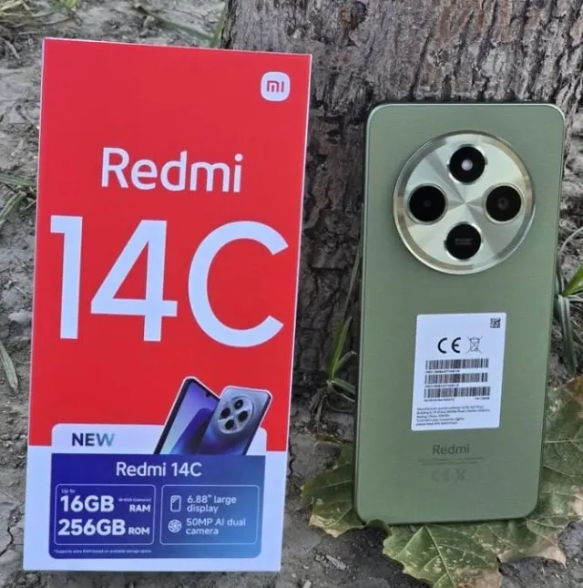 Celular Redmi 14C 4G 4/128 - Verde Global
