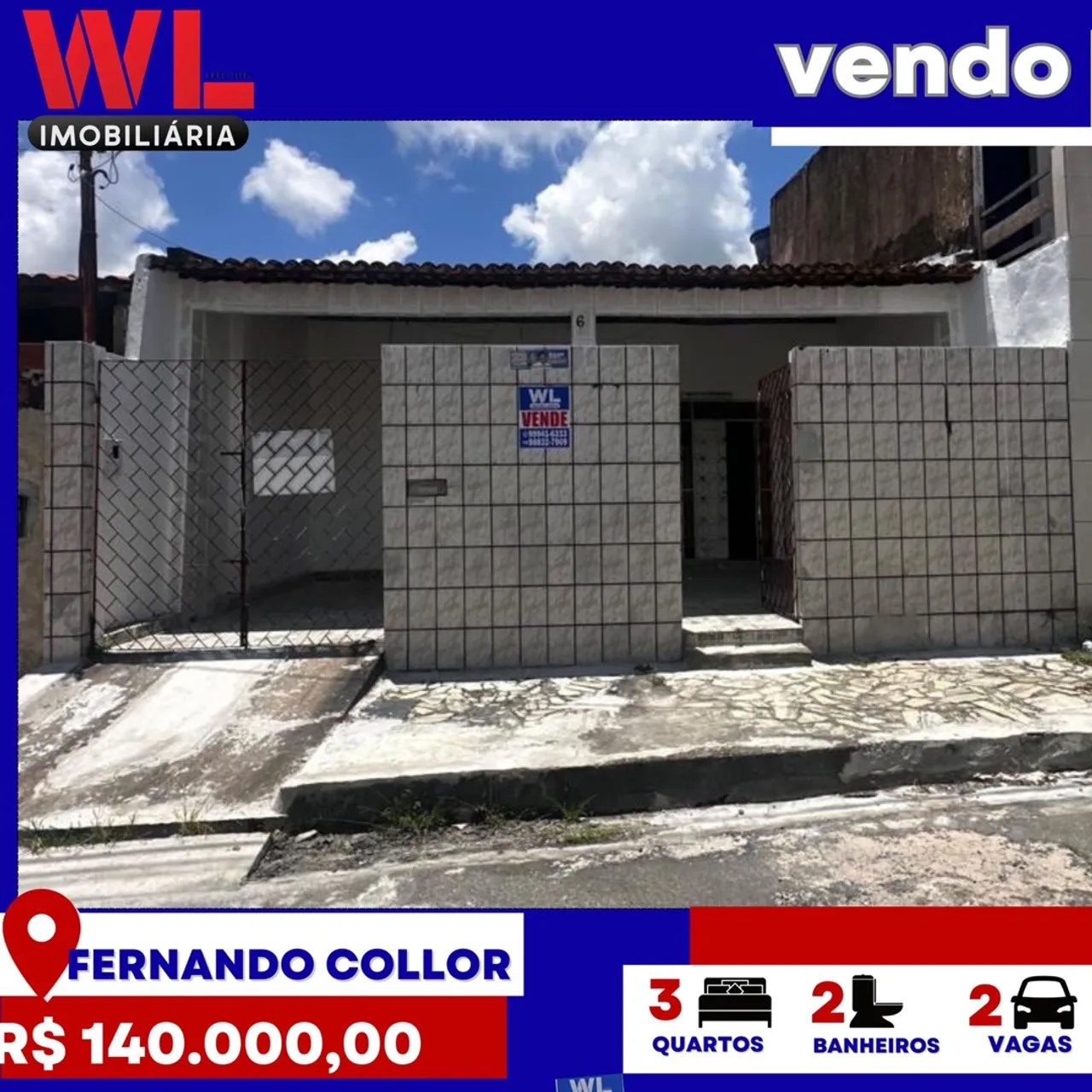 Casa à venda em Fernando Collor