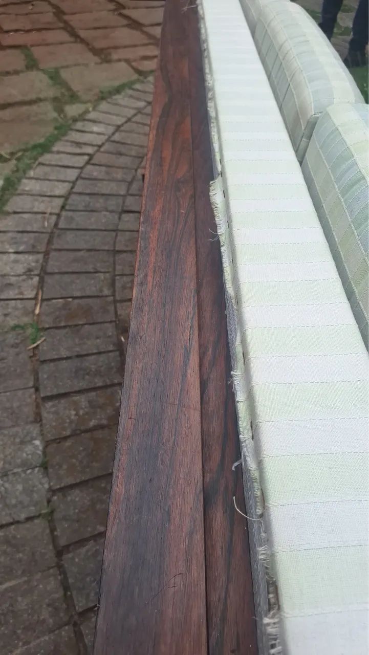 Sofá três lugares d écada de 50- Sérgio Rodrigues  - Foto 2