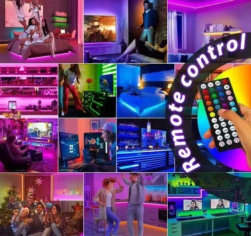 Fita Led ComSensor De Som RGB 5M (Honestidade e Qualidade é na Distribuidora JK ) - Foto 3
