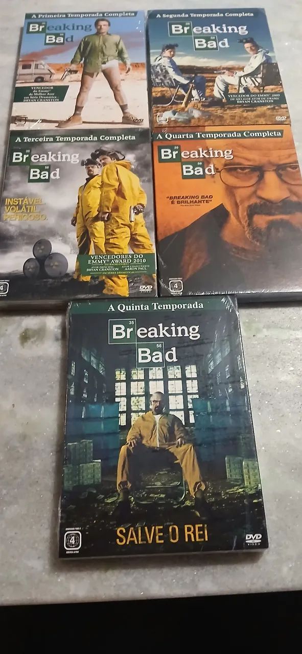 Breaking Bad - 5 Temporadas Completas - DVD