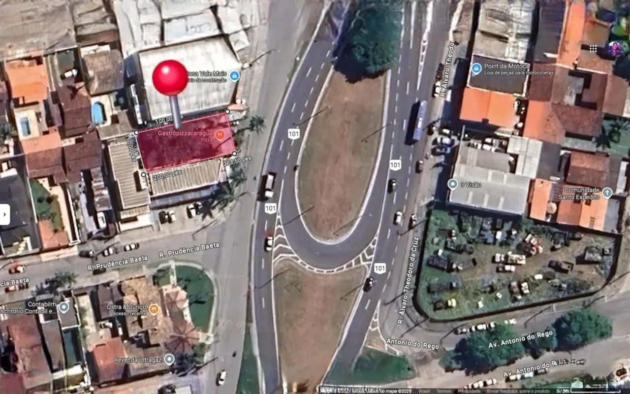 Área à venda, 391 m² por R$ 1.250.000,00 - Pontal de Santa Marina - Caraguatatuba/SP